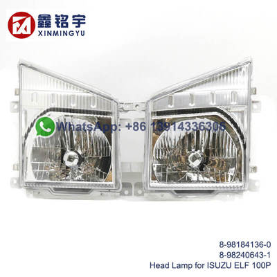 Good price ISUZU ELF 100P NJR85 NHR85 Head Lamp 24V 36W OE 8-98184136-0 online