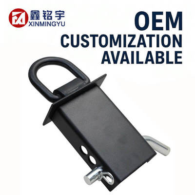 Good price Removable D-Ring Tie-Downs for Stake Pockets – Flatbed & Utility Trailers, Includes Hitch Pin, Black Heavy-Duty, Factory Direct OEM Customizable online