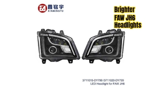FAW JH6 Truck LED Headlights Brighter Upgrade