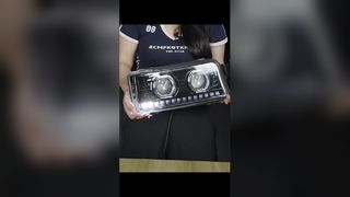 Sinotruk SITRAK Dump Truck LED Headlight Upgrade